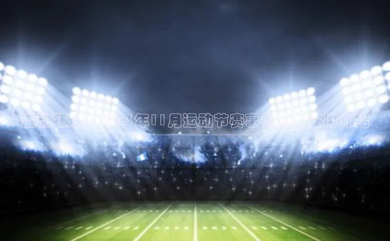 运动狂欢：2023年11月运动节赛事概览与安排介绍